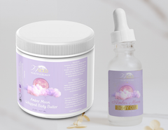 DELUXE AMBER MOON GLOW + BUTTER SET 8OZ